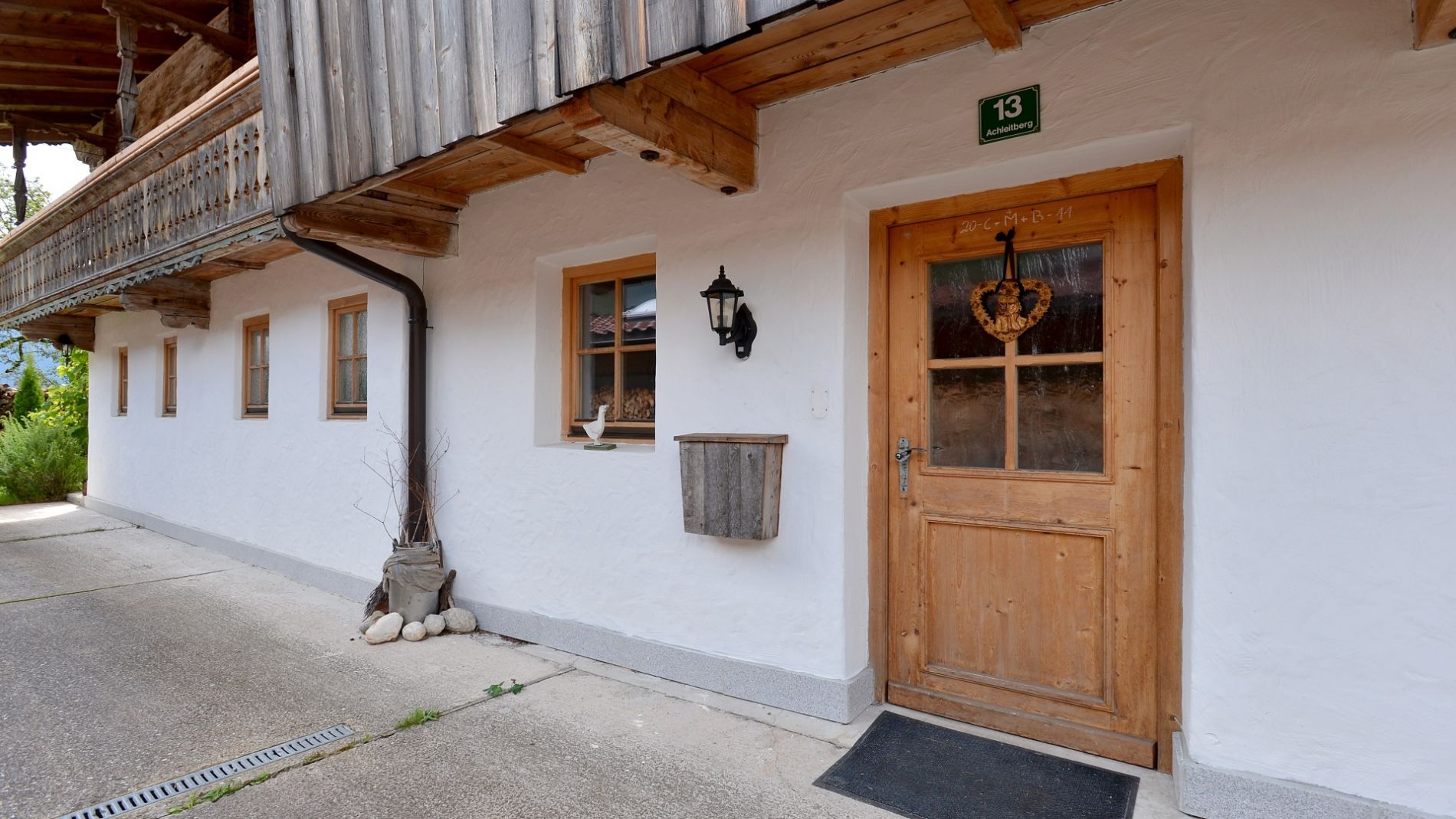 Eigener Eingang der Ferienwohnung 1